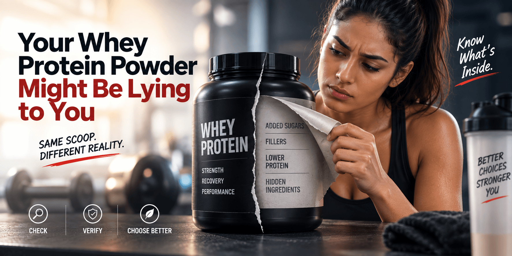 Your whey protein powder might be lying to you
