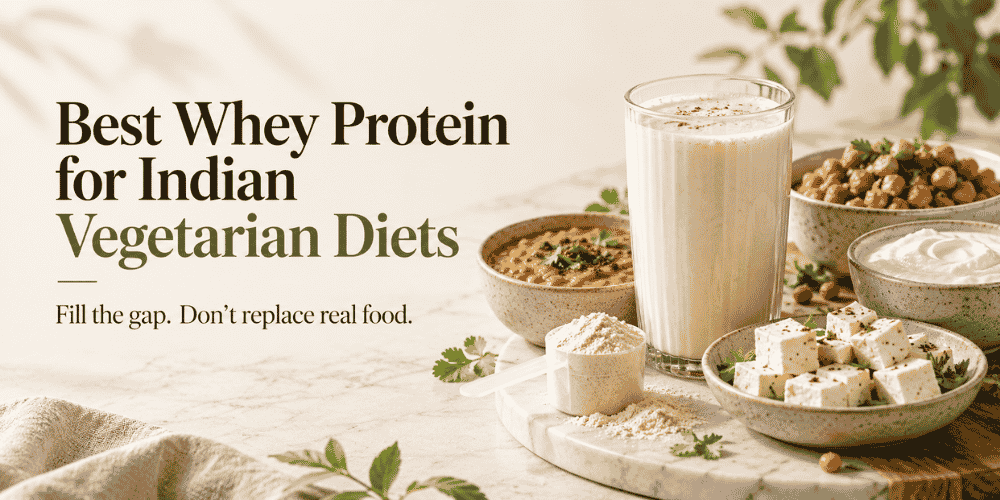 Best Whey Protein for Indian Vegetarian Diets
